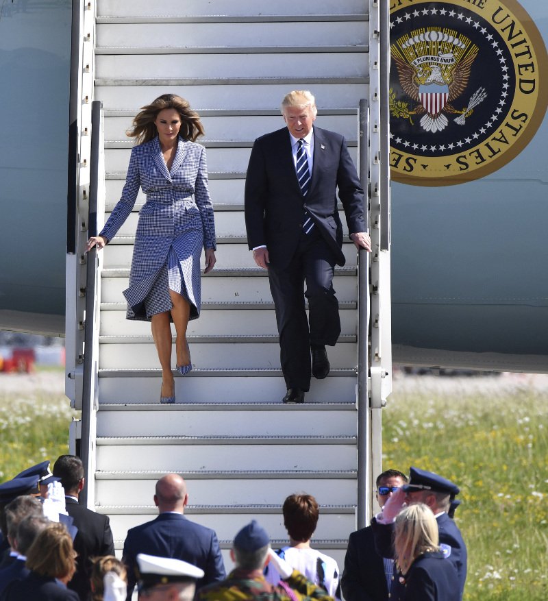 Στις Βρυξέλλες ο Τραμπ -Το μήνυμα προς τους συμμάχους στο ΝΑΤΟ [εικόνες] | iefimerida.gr 1