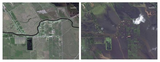 Το Τέξας πριν και μετά τις πλημμύρες -Αεροφωτογραφίες-σοκ, αλλοιώθηκε το τοπίο [εικόνες] | iefimerida.gr 1