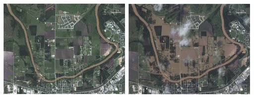 Το Τέξας πριν και μετά τις πλημμύρες -Αεροφωτογραφίες-σοκ, αλλοιώθηκε το τοπίο [εικόνες] | iefimerida.gr 3