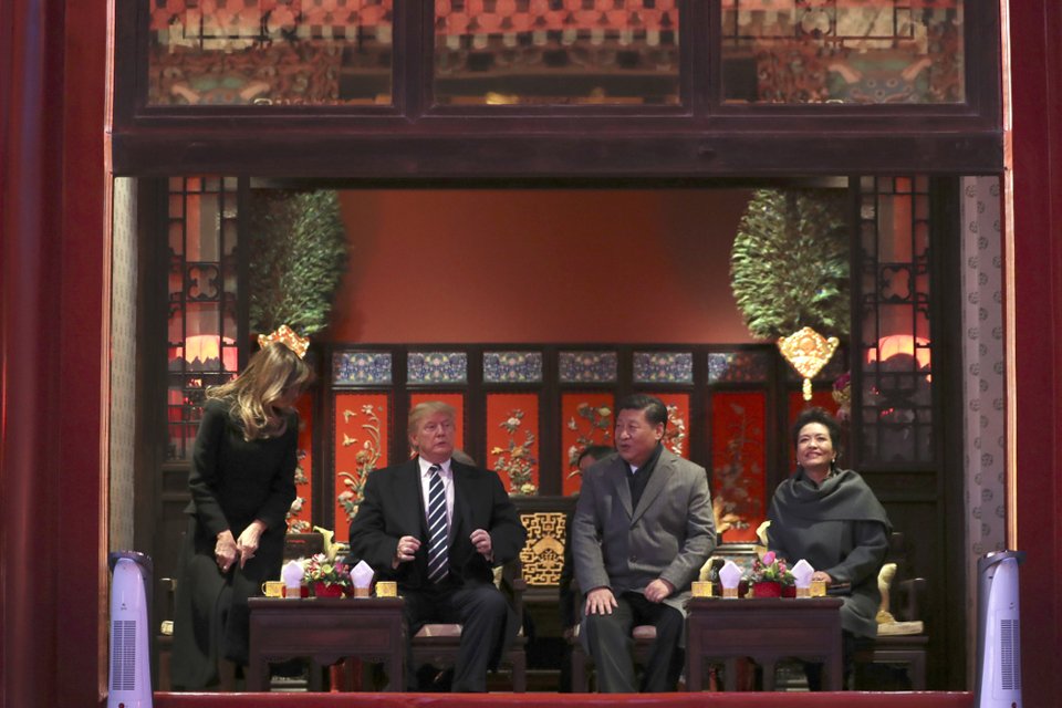 Για τσάι η Μελάνια Τραμπ στην Απαγορευμένη Πόλη του Πεκίνου [εικόνες]  | iefimerida.gr 1