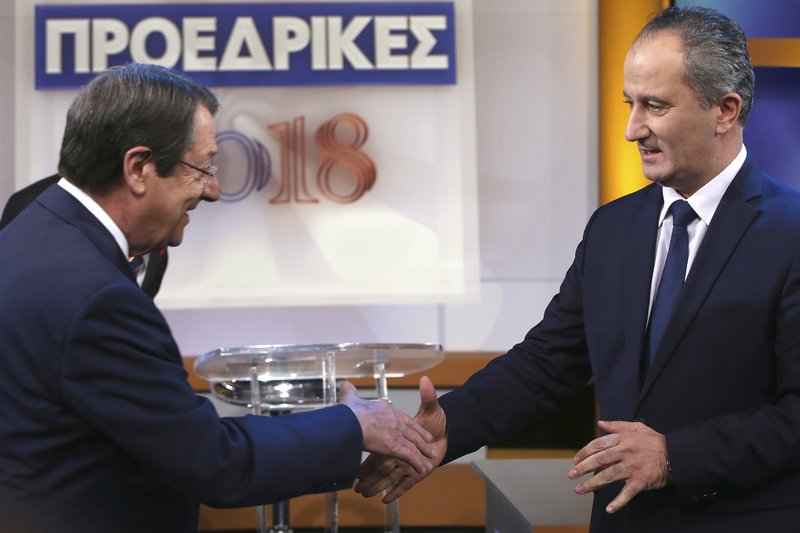 Με το Κυπριακό άρχισε το κρίσιμο debate Αναστασιάδη-Μαλά [εικόνες] | iefimerida.gr 2