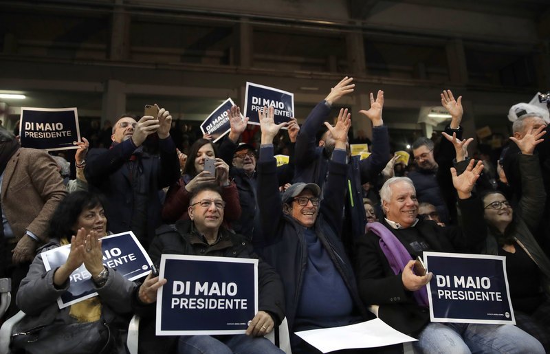 Φαβορί στις ιταλικές εκλογές το Κίνημα 5 Αστέρων του Λουίτζι ντι Μάιο -Ισως επιδιώξει μεγάλο συνασπισμό | iefimerida.gr 0