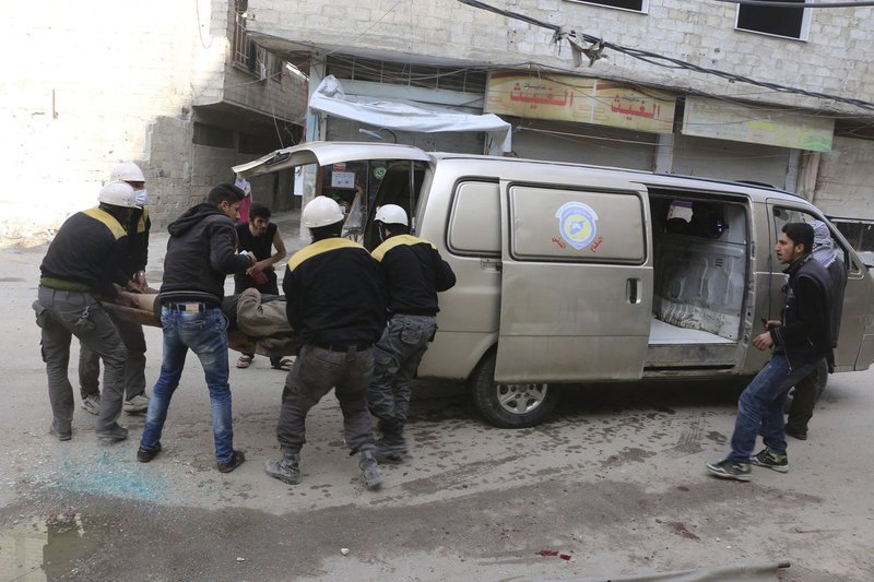 Αναφορές για επίθεση με αέριο χλωρίνης στην Ανατολική Γούτα [εικόνες& βίντεο]  | iefimerida.gr 0