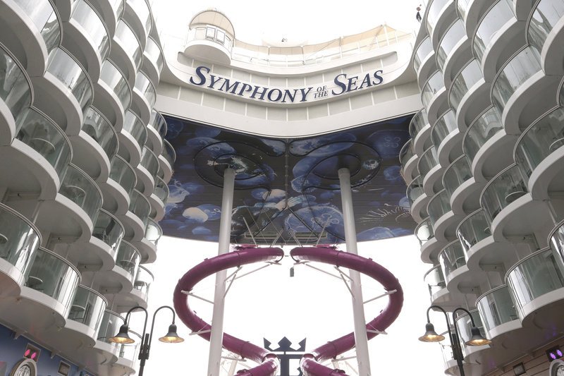 Σάλπαρε για τη Μεσόγειο η «πλωτή πόλη» -Το μεγαλύτερο κρουαζιερόπλοιο του κόσμου [εικόνες & βίντεο]  | iefimerida.gr 10