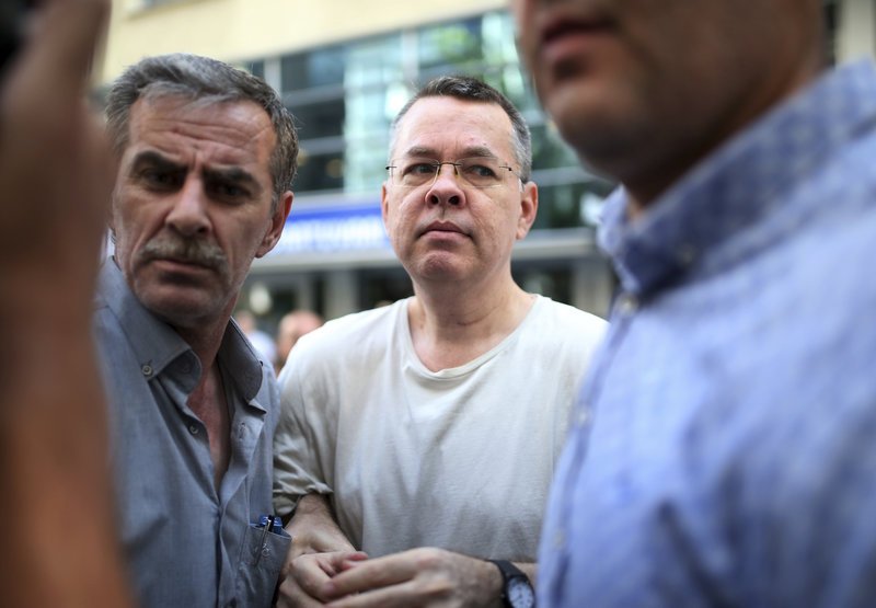 Ο Αμερικανός πάστορας Άντριου Μπράνσον (Φωτογραφία αρχείου: ΑΡ)