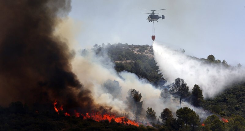 Την Κυριακή σημειώθηκαν 50 πυρκαγιές