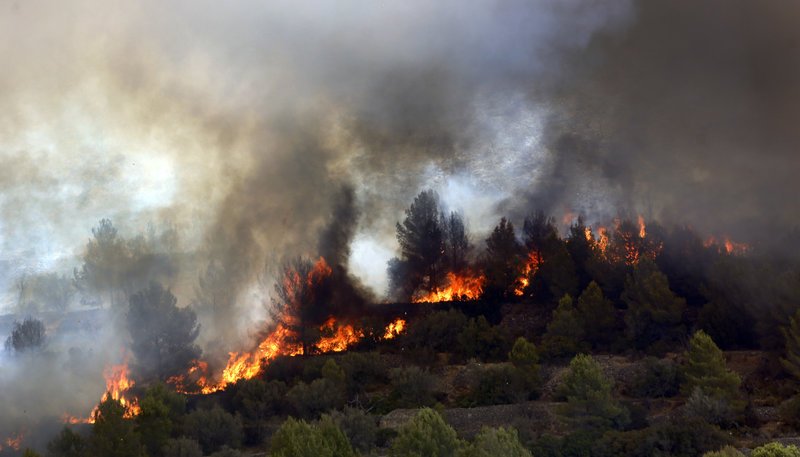 Οι πρωτες φωτιές εκδηλώθηκαν την περασμένη Πέμπτη