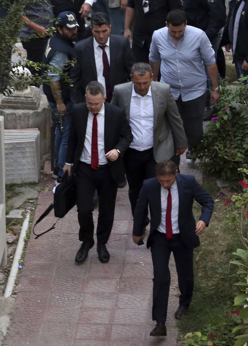 Ο πάστορας Μπράνσον αναμένεται να επιστρέψει απόψε, Παρασκευή στις ΗΠΑ -AP Photo/Emre Tazegul
