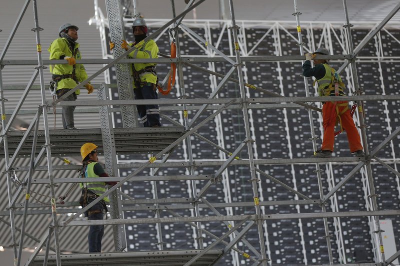 27 εργάτες σκοτώθηκαν κατά την τουρκική κυβέρνηση στην ανέγερση του νέου αεροδρομίου, για εκατοντάδες νεκρούς κάνουν λόγο αντιπολιτευόμενα ΜΜΕ (Φωτογραφία: ΑΡ)