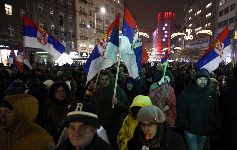 Το κίνημα διαμαρτυρίας υποστηρίζουν 30 αντιπολιτευόμενα κόμματα και οργανώσεις (Φωτογραφία: ΑΡ)