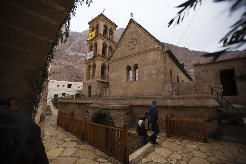 Αποκάλυψη σπάνιου μωσαϊκού στην Αγία Αικατερίνη του Σινά -Το μοναστήρι με την αρχαία βιβλιοθήκη [εικόνες]   | iefimerida.gr 1