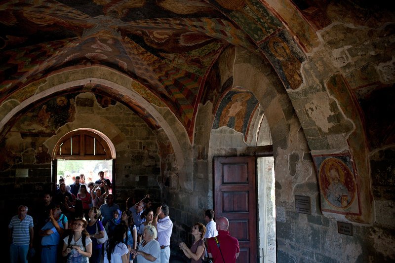 Στο φως όλες οι αγιογραφίες και τα μωσαϊκά της Αγίας Σοφίας Τραπεζούντας [εικόνες]  | iefimerida.gr 3