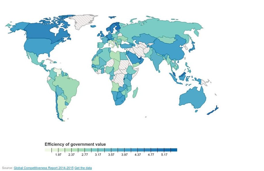 Οι 10 χώρες με τις πιο αποτελεσματικές κυβερνήσεις και οι 10 με τις πιο αναποτελεσματικές [λίστα] | iefimerida.gr 1