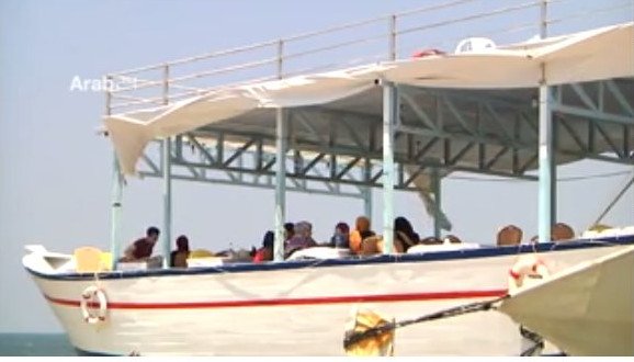 Η μοναδική αναψυχή στη Λωρίδα της Γάζας -Ενα εστιατόριο πάνω σε ψαροκάικο [εικόνες]  | iefimerida.gr 3