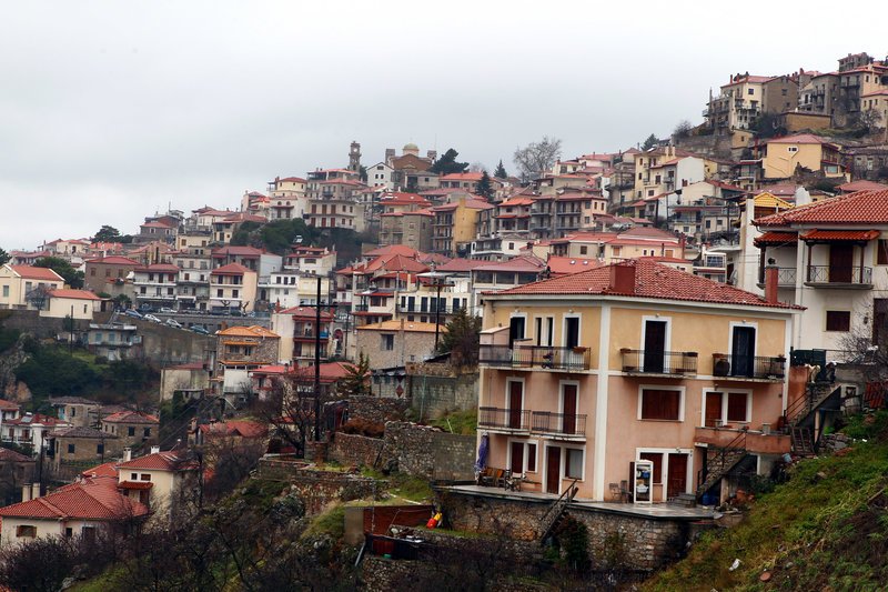 Η γραφική -και όχι μόνο... χειμωνιάτικη- Αράχωβα / Φωτογραφία: EUROKINISSI
