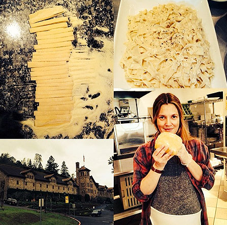 Οι σταρ το παίζουν χαρωπές νοικοκυρές -Μπάριμορ, Ντίαζ και Γουίδερσπουν έβαλαν ποδιά και έφτιαξαν ζυμαρικά [εικόνες] | iefimerida.gr 0