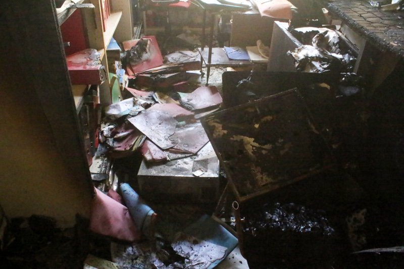 Αργος: Εμπρηστική επίθεση στη Διεύθυνση Μεταφορών -Κάηκαν ολοσχερώς 2 γραφεία [εικόνες] | iefimerida.gr 2