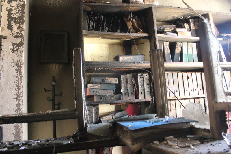 Αργος: Εμπρηστική επίθεση στη Διεύθυνση Μεταφορών -Κάηκαν ολοσχερώς 2 γραφεία [εικόνες] | iefimerida.gr 4