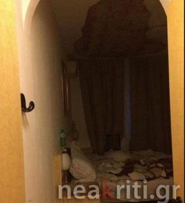 Απρόοπτο στη σχολική εκδρομή μαθητών από την Κρήτη στην Ιταλία -Τους έπεσε η οροφή στο κεφάλι [εικόνες] | iefimerida.gr 0