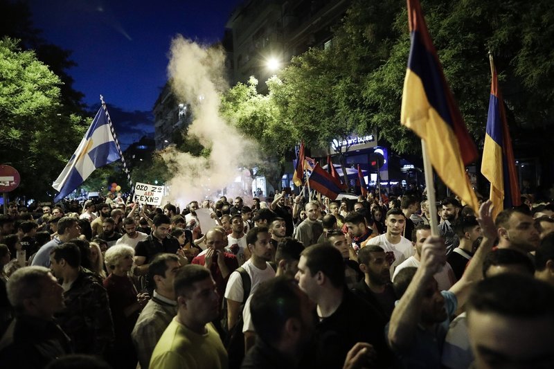 Θεσσαλονίκη: Επεισόδια και χημικά έξω από το τουρκικό προξενείο -Σε πορεία για τη Γενοκτονία των Αρμενίων [εικόνες & βίντεο] | iefimerida.gr 3