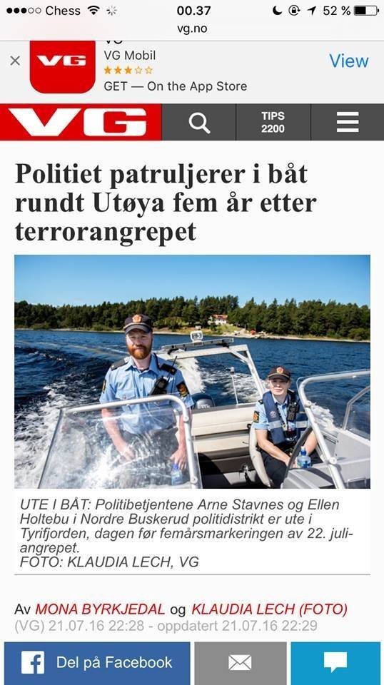 Νορβηγία: Αστυνομικός έκοψε κλήση στον εαυτό του για παράβαση [εικόνα] | iefimerida.gr 0