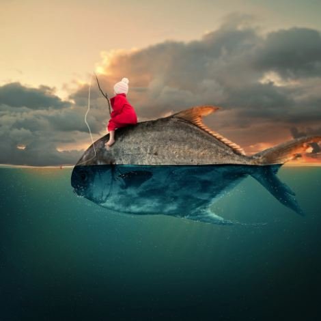 Ελέφαντες ισορροπούν σε ρόδες και τα ψάρια ψαρεύουν- Οταν το photoshop κάνει τέχνη [εικόνες] | iefimerida.gr 5