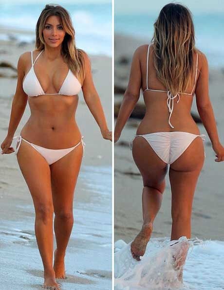 Η Κιμ Καρντάσιαν με μικροσκοπικό διάφανο λευκό μπικίνι τρελαίνει τα φλας – Εχασε όλα τα κιλά της εγκυμοσύνης -και κάτι παραπάνω [εικόνες] | iefimerida.gr 1