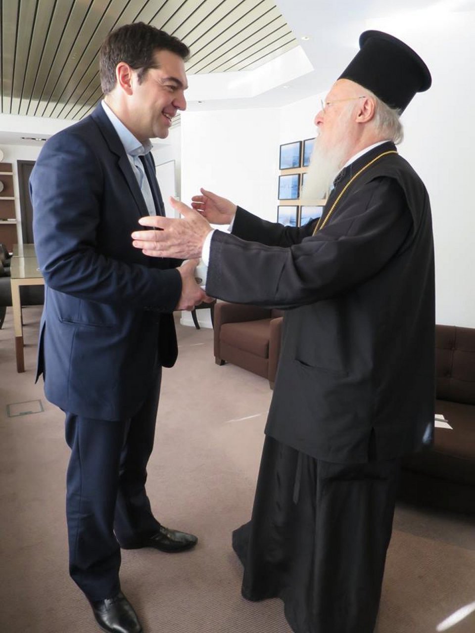 Συνάντηση Τσίπρα – Βαρθολομαίου στις Βρυξέλλες [εικόνες] | iefimerida.gr 2