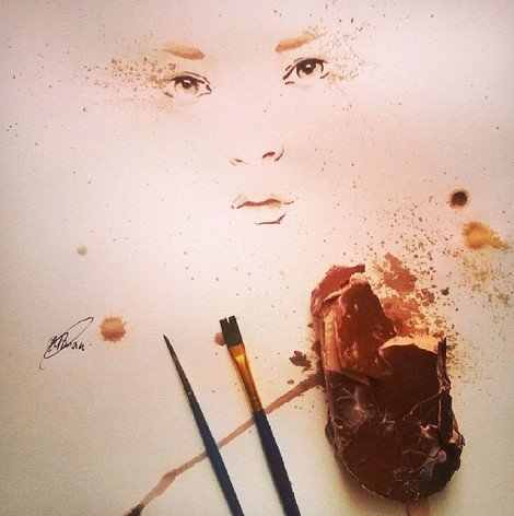 Η πιο γλυκιά τέχνη: Καλλιτέχνης δημιουργεί εντυπωσιακούς πίνακες χρησιμοποιώντας παγωτό αντί για μπογιά [εικόνες] | iefimerida.gr 2