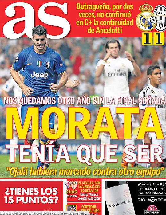 Ετσι αντιμετώπισαν ιταλικός και ισπανικός Τύπος την πρόκριση της Γιουβέντους [εικόνες] | iefimerida.gr 1