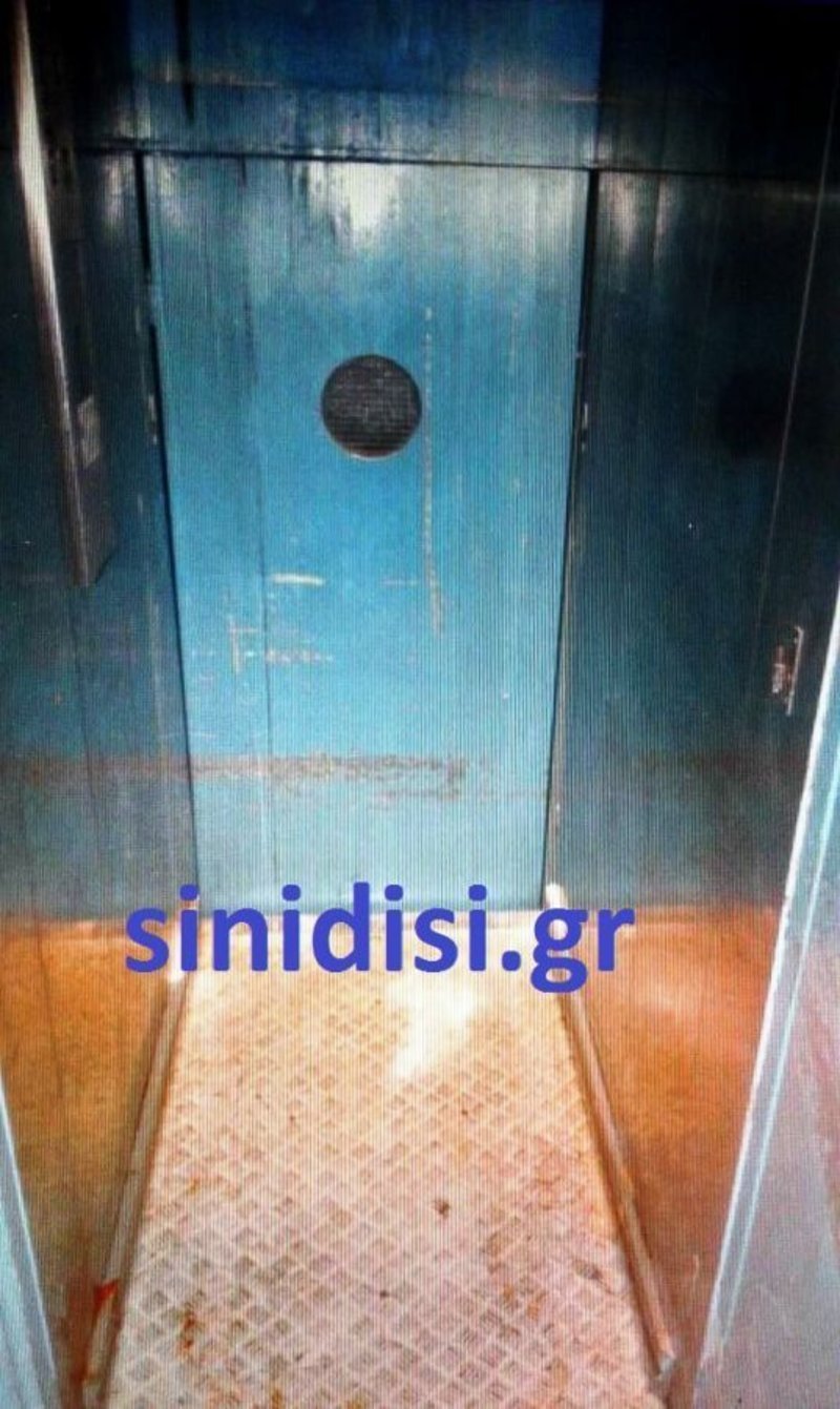 Το ασανσέρ που εγκλωβίστηκε η 20χρονη