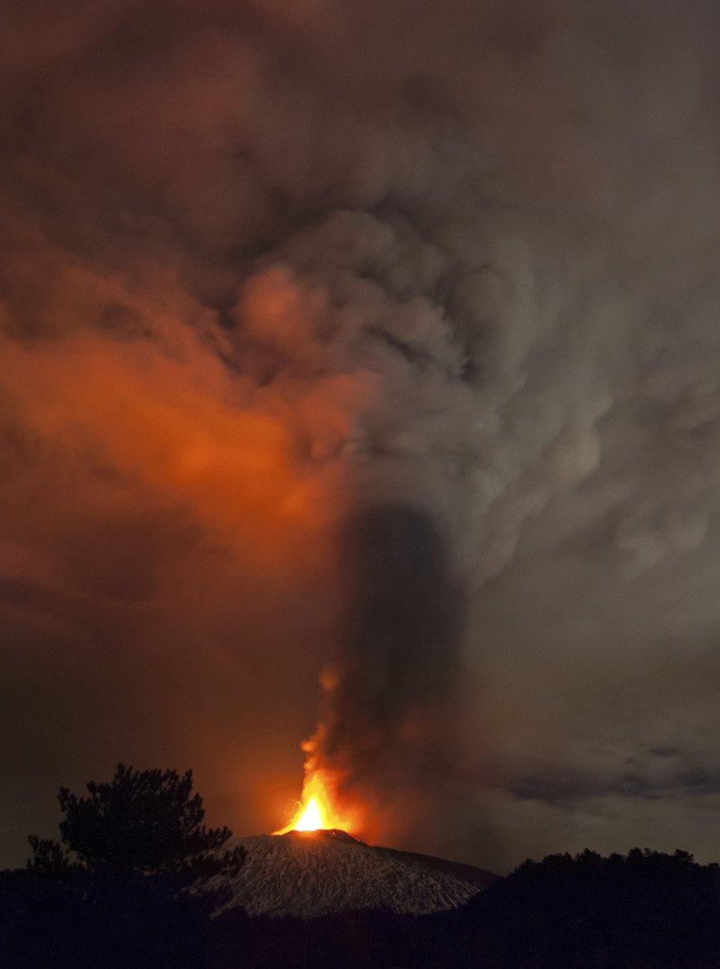 Ξύπνησε η Αίτνα προσφέροντας εντυπωσιακό θέαμα  [εικόνες & βίντεο]  | iefimerida.gr 2