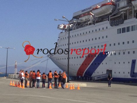 «Δωριέας 2014»: Επιτυχής άσκηση ετοιμότητας σε κρουαζιερόπλοιο στη Ρόδο [εικόνες&βίντεο] | iefimerida.gr 1
