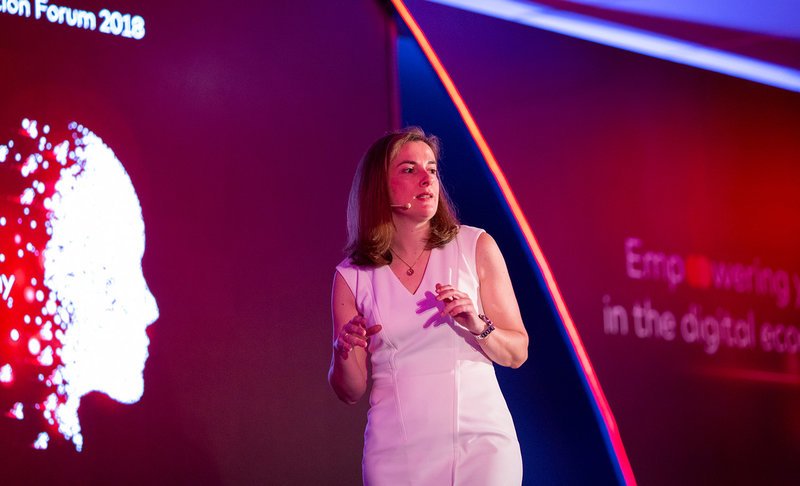 Η Άσπα Παλημέρη, Country Manager της Mastercard για Ελλάδα, Κύπρο και Μάλτα