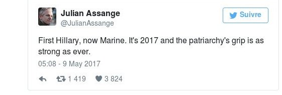 Ο Τζούλιαν Ασάνζ των Wikileaks στενοχωρήθηκε που έχασε η Μαρίν Λεπέν την προεδρία [εικόνες] | iefimerida.gr 1