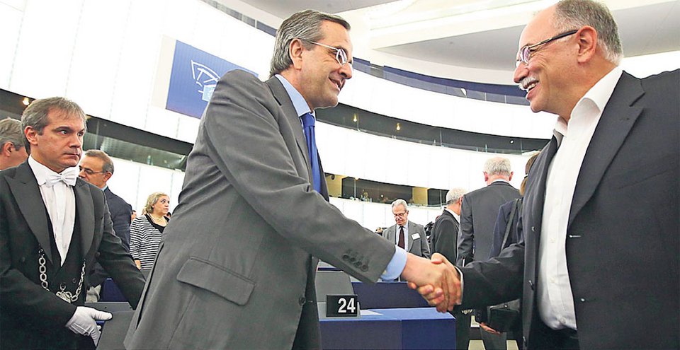 To τετ α τετ Σαμαρά-Παπαδημούλη στο Στρασβούργο που έκανε αίσθηση [εικόνα] | iefimerida.gr 0