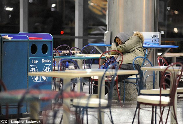 Αστεγοι μετέτρεψαν σε σπίτι τους αεροδρόμιο στη Ν. Υόρκη - Κάνουν μπάνιο, κοιμούνται και πλένουν τα ρούχα τους [εικόνες] | iefimerida.gr 0