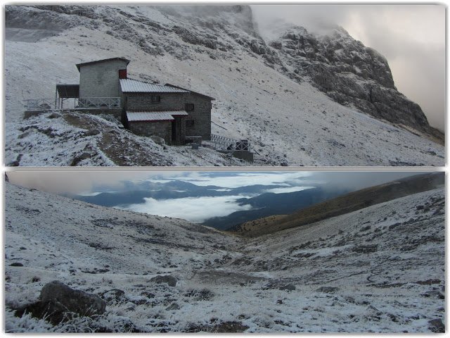 Ιωάννινα: Επεσαν τα πρώτα χιόνια -Λευκό το καταφύγιο της Αστράκας [εικόνες] | iefimerida.gr 0