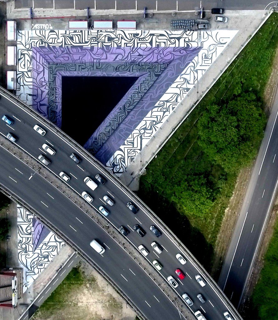 Οφθαλμαπάτη: Γκράφιτι που μεταφέρουν τους περαστικούς σε άλλη διάσταση [εικόνες] | iefimerida.gr 3