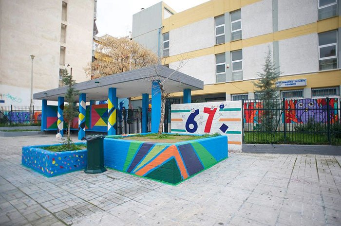 Το σχολείο στον Κολωνό που μεταμόρφωσαν οι atenistas αλλάζοντας όψη σε ολόκληρη τη γειτονιά [εικόνες] | iefimerida.gr 7