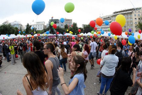 Πολύχρωμη η Αθήνα στο Athens Pride  [εικόνες]  | iefimerida.gr 6