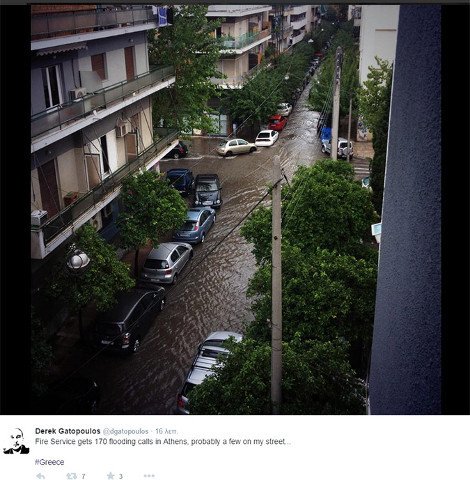 Στο έλεος της κακοκαιρίας η χώρα: Καταιγίδες, χιόνια και πολλά προβλήματα [εικόνες] | iefimerida.gr 4