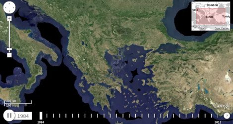 Εντυπωσιακή εφαρμογή της Google: Καρέ καρέ πώς άλλαξε η όψη της Γης -σε κάθε περιοχή- τα τελευταία 28 χρόνια | iefimerida.gr 6