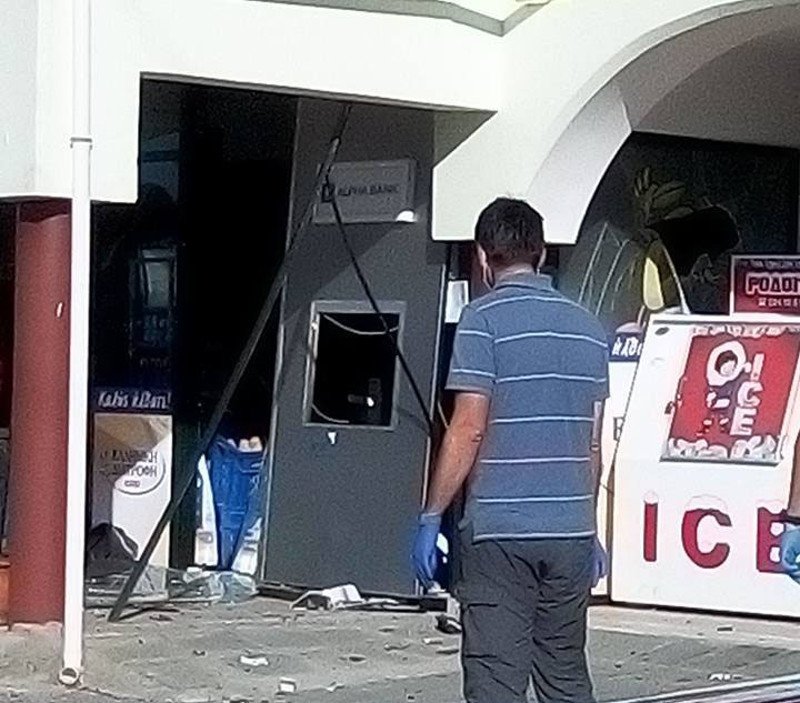 Ρόδος: Εκρηξη σε ΑΤΜ [εικόνα] | iefimerida.gr 0