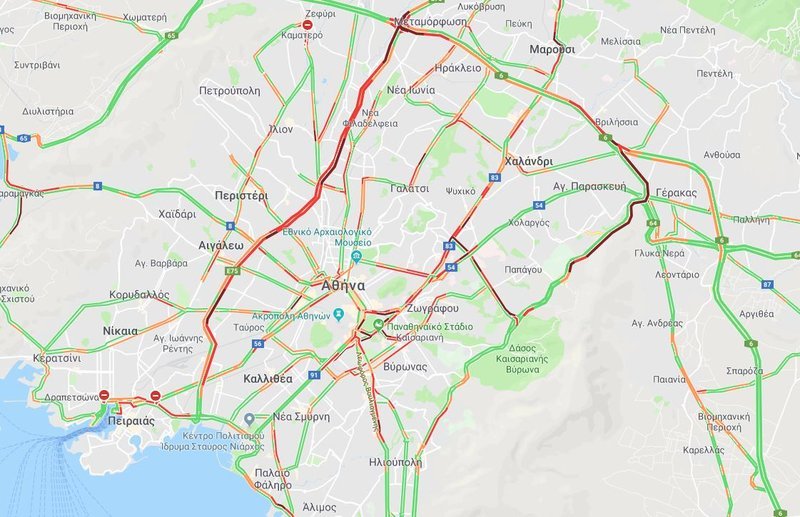 «Κόλαση» στους δρόμους -Μεγάλες καθυστερήσεις στην Αττική Οδό [εικόνες & βίντεο] | iefimerida.gr 0