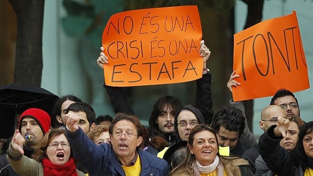 Ολη η Ευρώπη στους δρόμους διαδηλώνει κατά των Μνημονίων [εικόνες] | iefimerida.gr 0