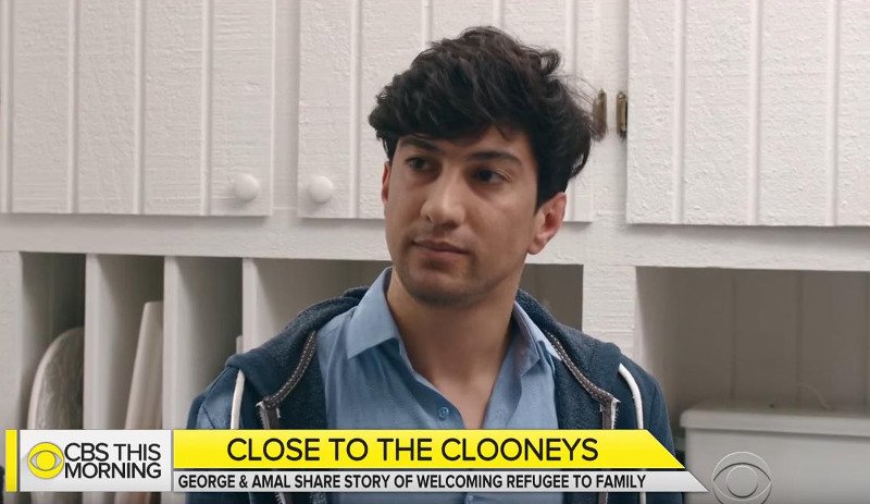 Αυτός είναι ο 24χρονος πρόσφυγας που φιλοξενούν στο σπίτι τους Αμάλ και Τζορτζ Κλούνεϊ [εικόνες] | iefimerida.gr 0