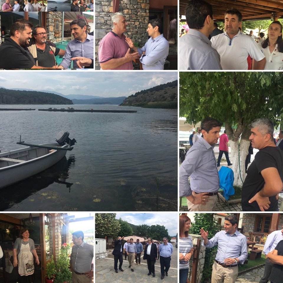 Ο Αυγενάκης πήγε στους Ψαράδες Πρεσπών, μετά τη συμφωνία -Τι είπε στους κατοίκους  [εικόνες] | iefimerida.gr 0