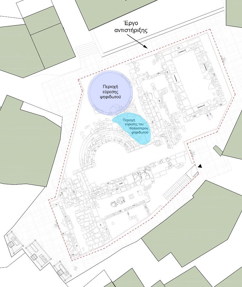 Βρέθηκε θαυμάσιο ψηφιδωτό με ποταμίσια βότσαλα στο αρχαίο θέατρο της Αμβρακίας [εικόνες] | iefimerida.gr 3