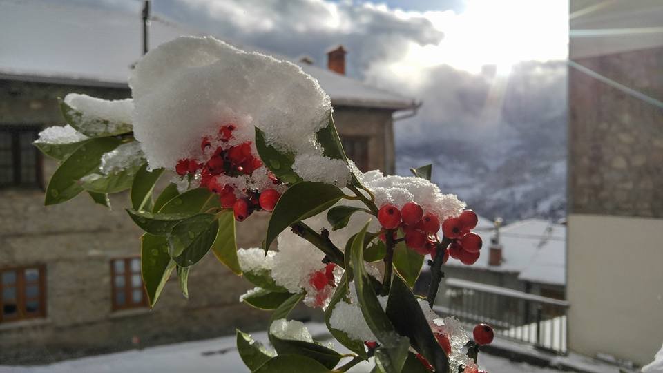 Επιτέλους χιόνι! Το 'στρωσε σε Μέτσοβο και Ζαγόρι [εικόνες] | iefimerida.gr 2